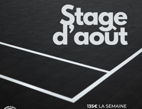 Stage d&rsquo;août